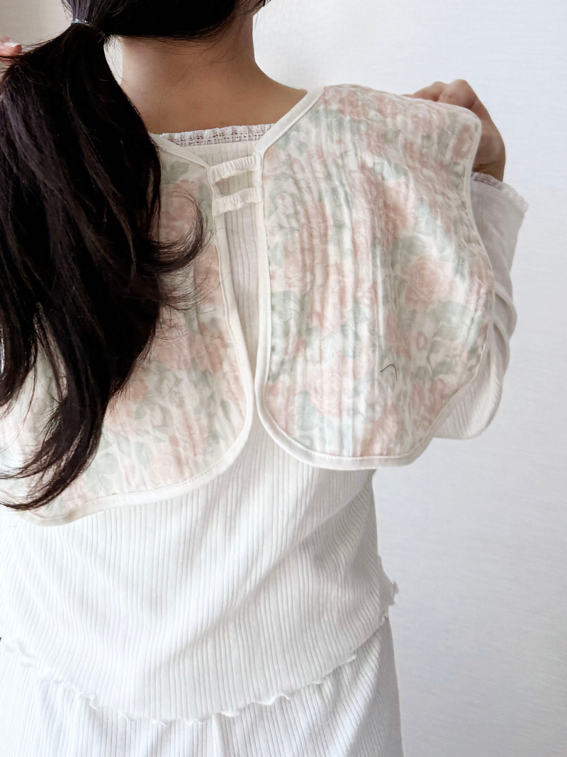 ママの服を守る!よだれ対策スタイ✨おしゃれも育児も両立できるママスタイ(5/9より発送)