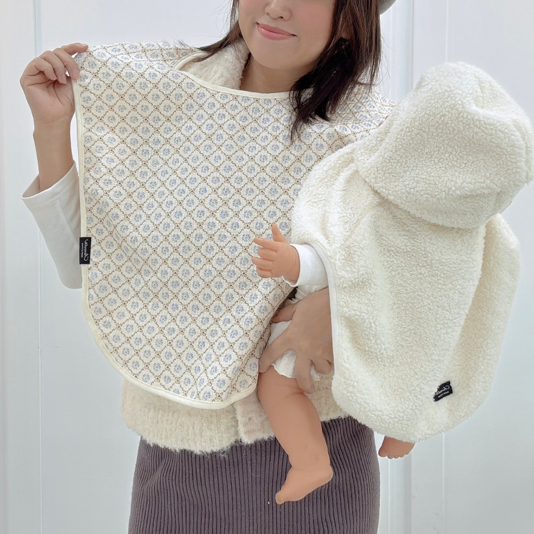 ママスタイ ママの服を守る！よだれから洋服を守る おしゃれも育児も両立できるママスタイ